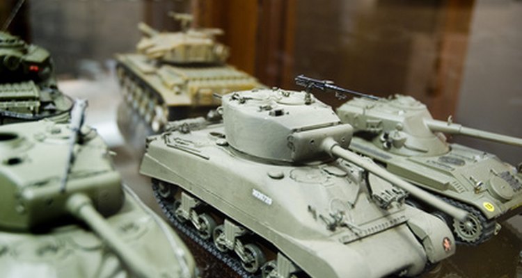 Fine details on tanks, planes, cars and train engines can be created with brass photo-etched parts.