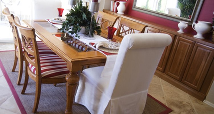 Table settings can be simple or elegant.