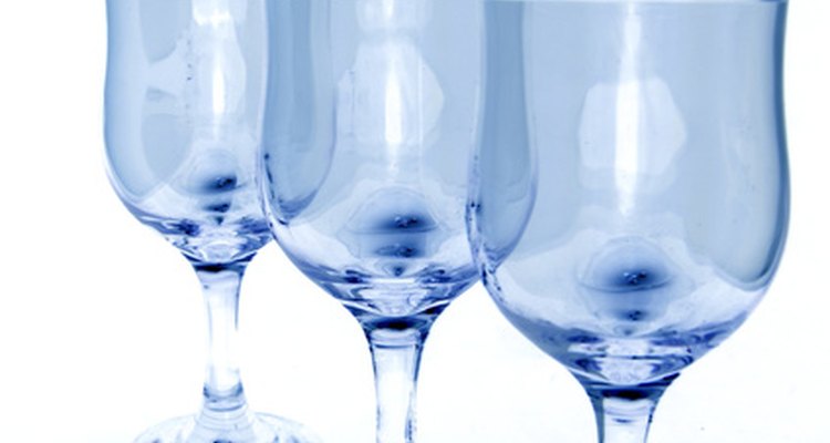 Add paint to personalise boring glass.