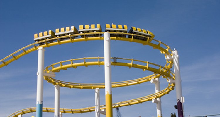 Some amusement park patrons experience stomach pain when riding roller coasters.