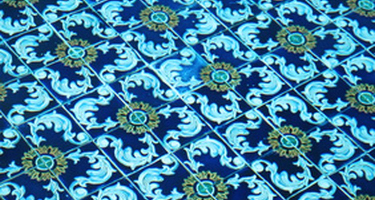 Mexican tiles blend soothing colours and festive, crest-inspired designs.