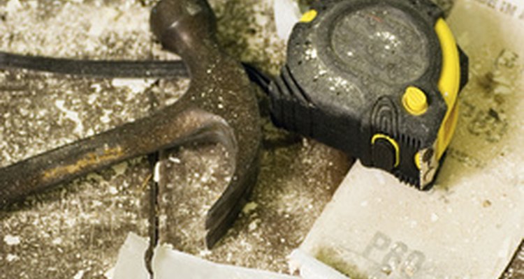 Exposure to plaster dust during remodelling can cause eye, skin and respiratory tract irritation in people allergic to it.