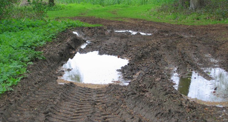 Un pozo seco puede evitar que tu jardín se convierta en barro.