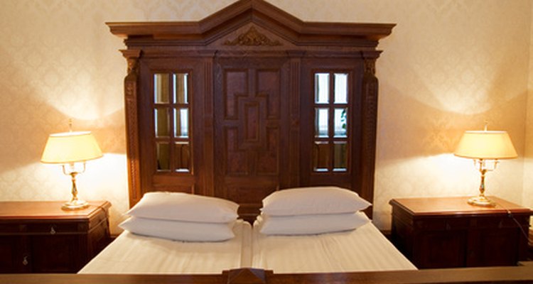 Remove mould from your wooden bed frame promptly to keep it from spreading.
