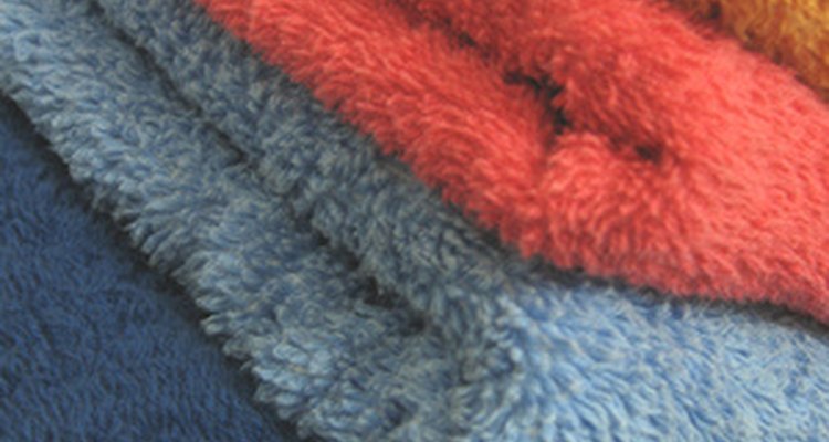 Old, soft terry cloth towels make excellent stain-cleaning tools.