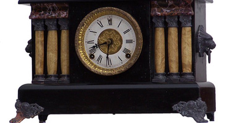 Wind-up clock movements can be replaced with battery-operated quartz movements.