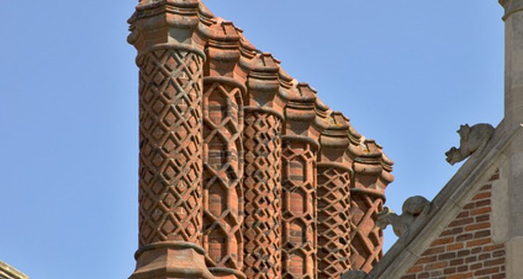 Elaborate Tudor Chimneys