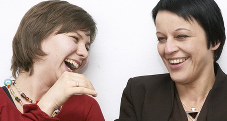 Laughing at people behind their backs is one type of passive-aggressive behaviour.