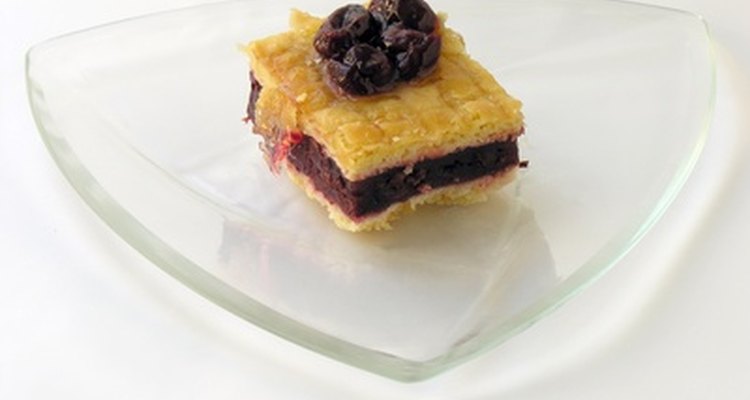 Rehydrate dried cherries for making sweet cherry dessert such as cake.