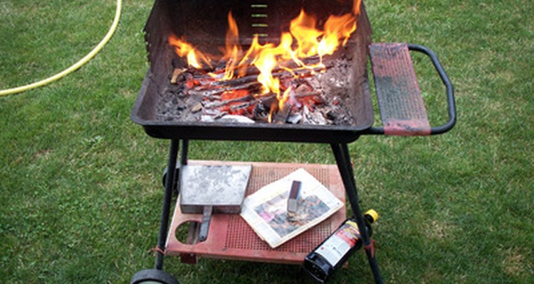 Observe fire safety precautions for barbecuing.