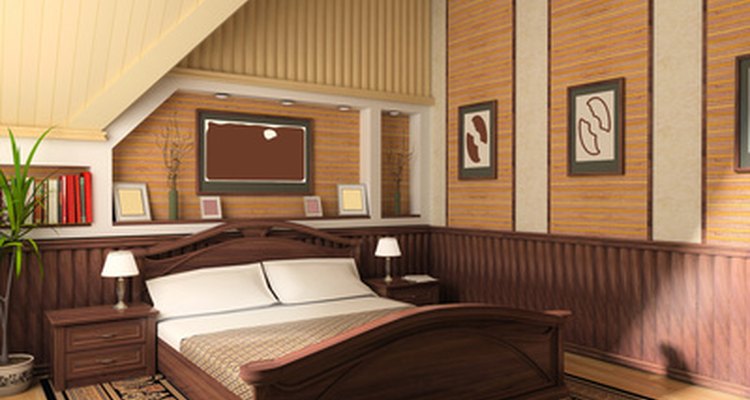 Usa todos los tono de marrón para un dormitorio cálido y neutro.