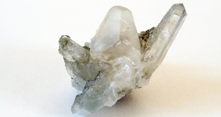 To drill a hole in quartz, you need a drill bit harder than the crystal.