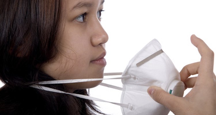 In some urban areas, the use of air filters is common.