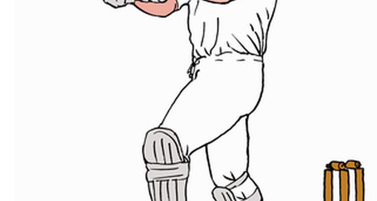Traditional cricket bats may be personalised with stickers.