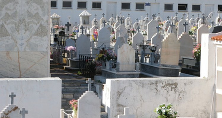 Identify the unmarked grave.