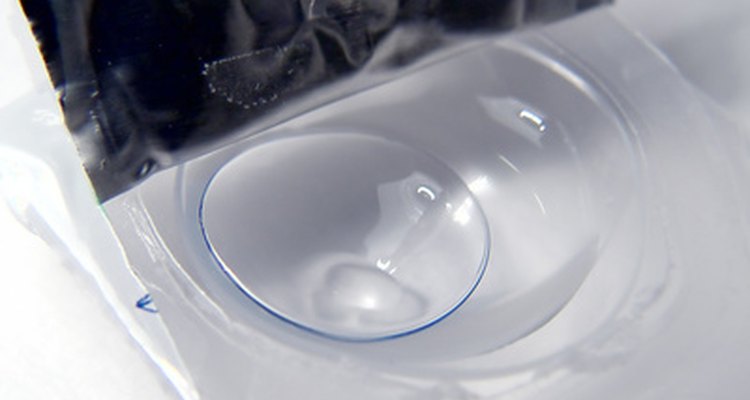 Never use tap water to store contacts.