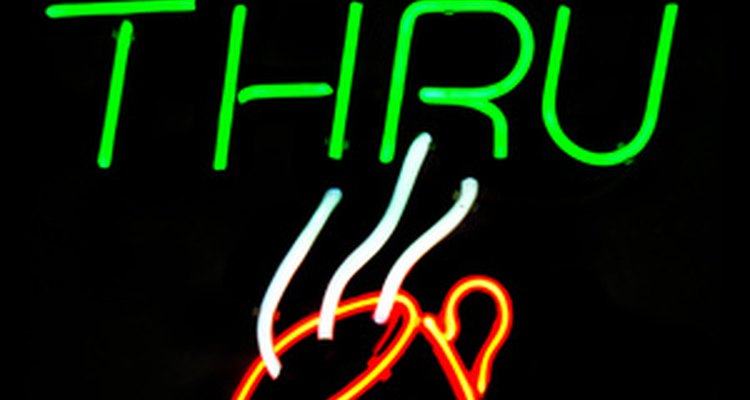A neon sign can help attract customers to your business.