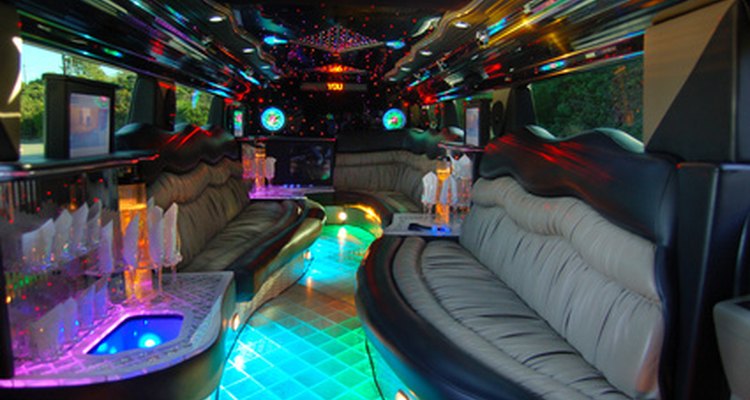 Many newer limo rentals include extras like lights and music.
