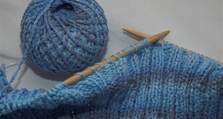 Loom knitting does not require the use of needles.