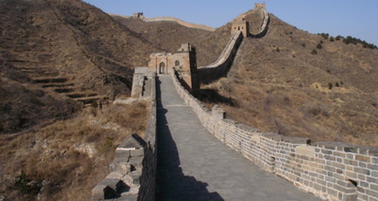 La Gran Muralla China es la obra arquitectónica más grande creada por el hombre.