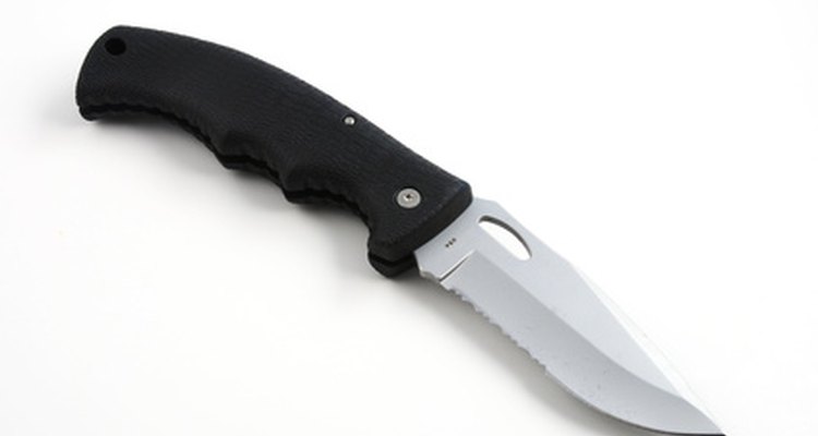 Change your knife handles with a few simple tools.