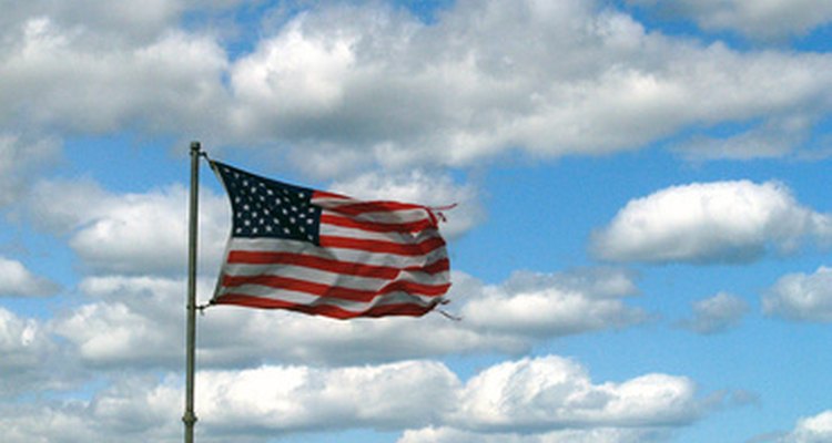 Até mesmo uma simples bandeira é capaz de indicar a direção do vento