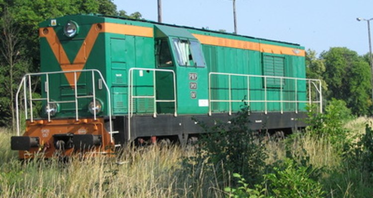 Diesel fuel is commonly used in trains and other large vehicles designed for hauling.