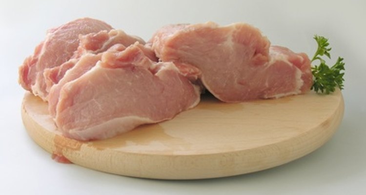 Carne de cerdo sin hueso.