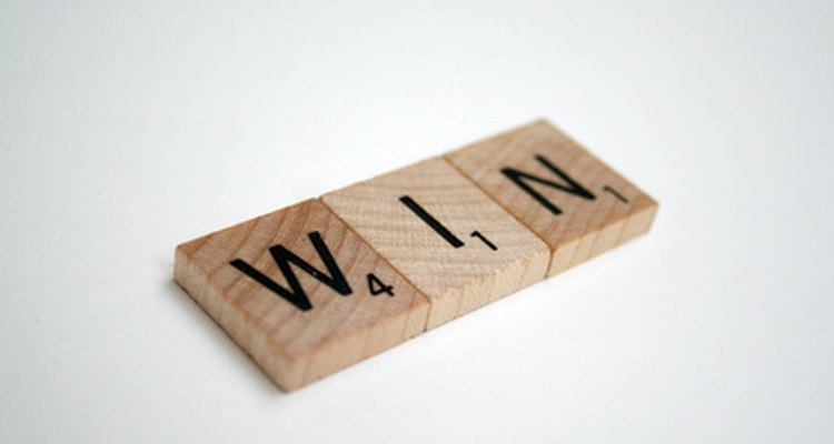 There are different tiebreaking rules for Scrabble, depending on how the game is played.