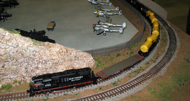 Repairs to model train engines can typically be done in about an hour.