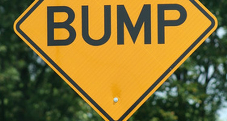 Requesting speed bumps usually begins with a city planning department.