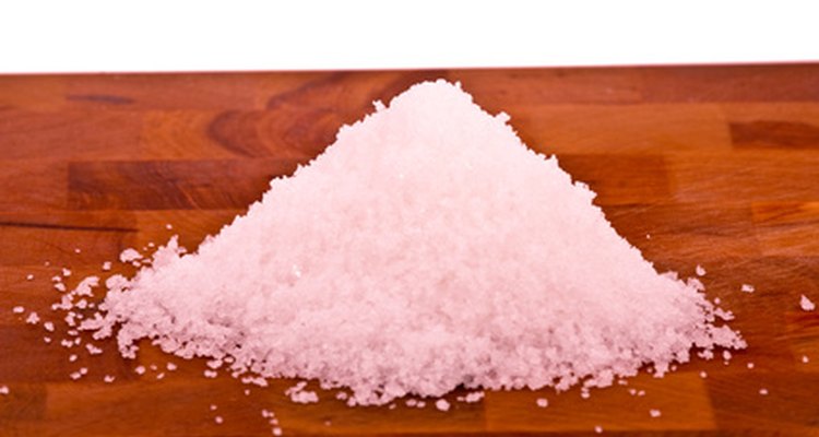 Sal marinho possui cristais maiores que os de sal de cozinha