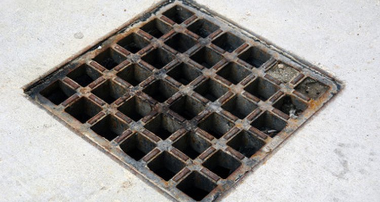 Drains that become blocked can get very smelly.