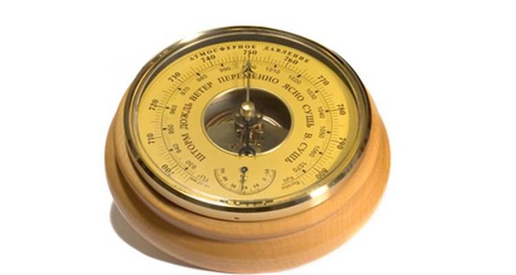Aneroid barometers, like wind up watches, require some routine maintenance to make sure they function.