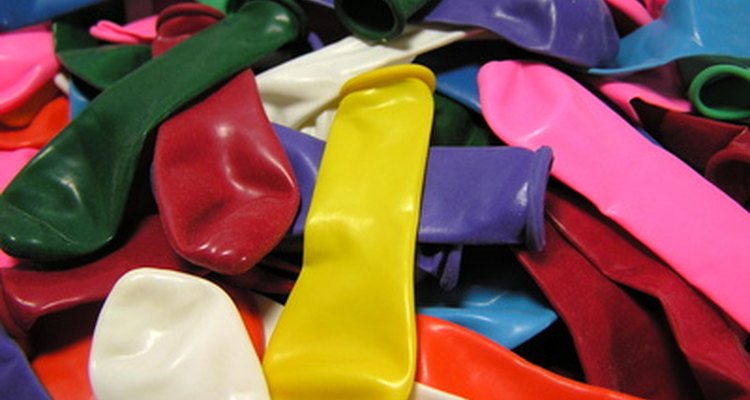 Latex balloons can be reinflated.