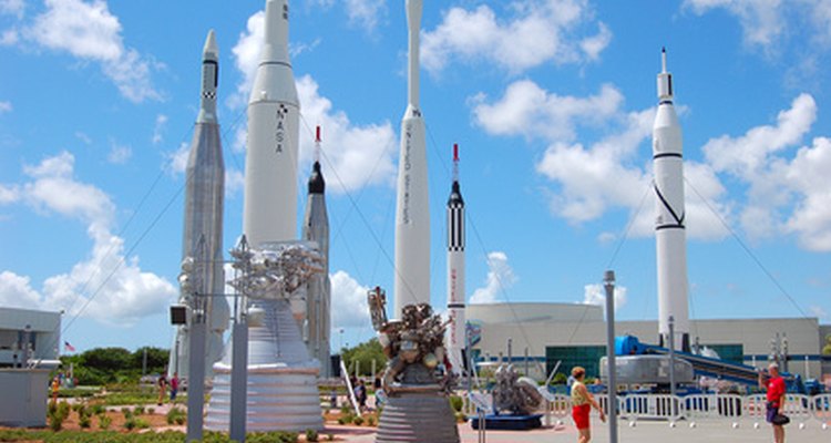 Cohetes del Kennedy Space Center.