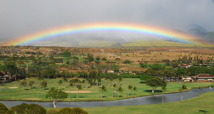 A rainbow is a naturally occurring example of light refraction.