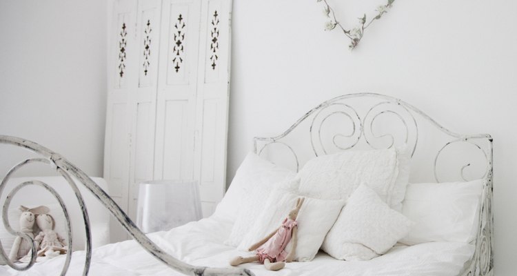 El romance y la pureza se unen en esta habitación.