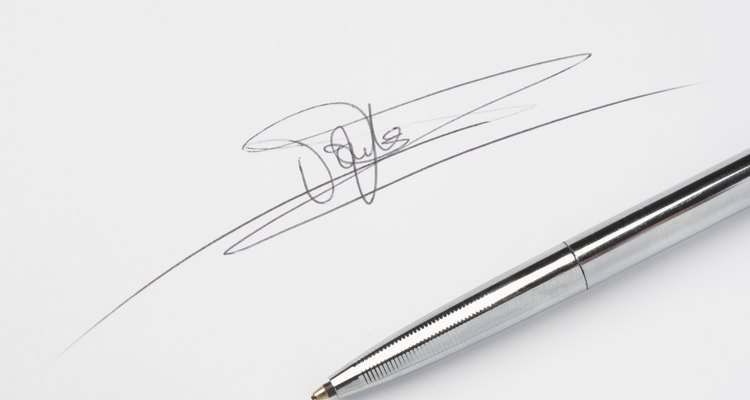 Uma assinatura eletrônica permite com que você autentique seus documentos