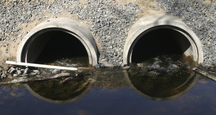 Tubería de drenaje.