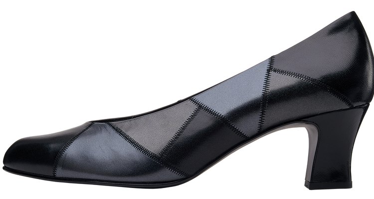 close-up of women's high heel shoe