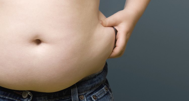 People with pear-shaped bellies also have trouble with love handles.