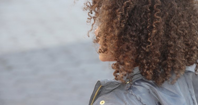 Curly Haired Child back of head