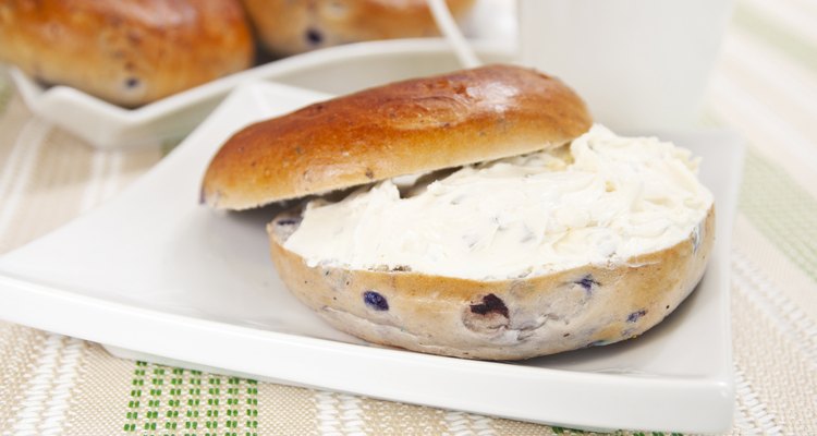 Blueberry bagel