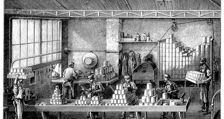 Canning was developed in the early 1800s.