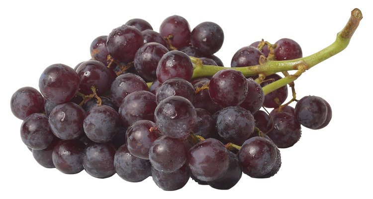 Mira el color de las uvas.