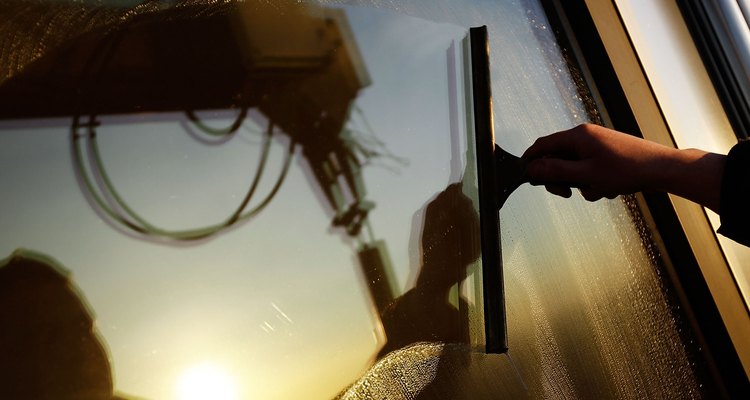 High-rise window cleaning