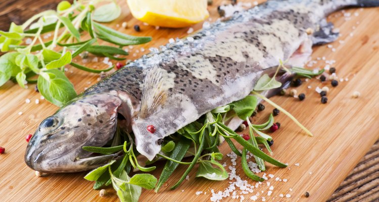 Stuffed Rainbow Trout