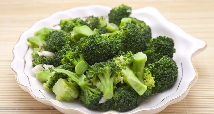 boiled broccoli