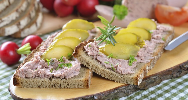 Liverwurst snack